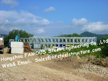 चीन आसान स्थापना स्टील बेली ब्रिज एकल लेन HD200 प्रकार जस्ती मॉड्यूलर जस्ती पुल आपूर्तिकर्ता