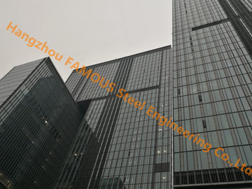 चीन प्रीफैब स्टील फ़्रेम मल्टी-स्टोरी स्टील बिल्डिंग / इस्पात संरचना भवन कार्यालय के लिए आधुनिक डिजाइन आपूर्तिकर्ता