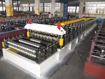 चीन चेन द्वारा डबल लेयर नालीदार रोल बनाने की मशीन 5.5 किलोवाट आपूर्तिकर्ता