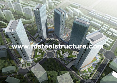 चीन OEM पूर्वनिर्मित वेल्डिंग, ब्रेकिंग, रोलिंग और चित्रकारी धातु वाणिज्यिक इस्पात इमारतें आपूर्तिकर्ता
