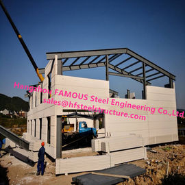 चीन वेल्डेड फ्रेम के साथ प्रीफैब हाउस लाइट स्टील विला प्रीफैब धातु बिल्डिंग आपूर्तिकर्ता