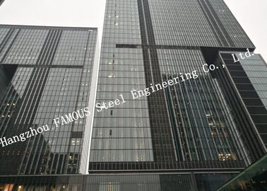 चीन डबल ग्लेज़्ड लेयर ग्लास फैक्यूटेन कर्टन वॉलिंग बिज़नेस मॉल के लिए मल्टीस्टोरी स्टील बिल्डिंग आपूर्तिकर्ता