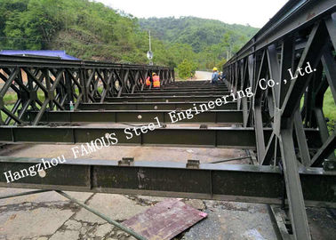 चीन स्टील फैब्रिकेटर पूर्वनिर्मित स्टील स्ट्रक्चरल बेली ब्रिज ऑफ प्रबलित स्टील Q345 आपूर्तिकर्ता