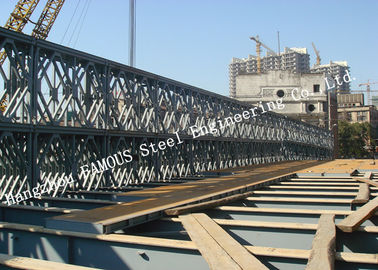 चीन आधुनिक शैली पूर्वनिर्मित मॉड्यूलर स्टील बेली ब्रिज जस्ती सतह उपचार आपूर्तिकर्ता