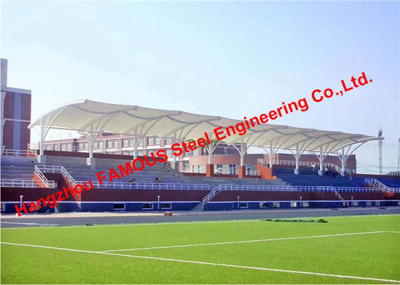 चीन उच्च तन्यता कपड़ा PVDF मेम्ब्रेन स्ट्रक्चरल स्पोर्ट्स स्टेडियम निर्माण आपूर्तिकर्ता