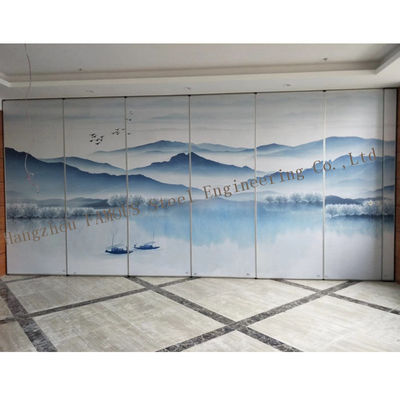 चीन चीन शैली उच्च ध्वनिक प्रदर्शन कक्ष डिवाइडर विभाजन रपट दीवार आपूर्तिकर्ता