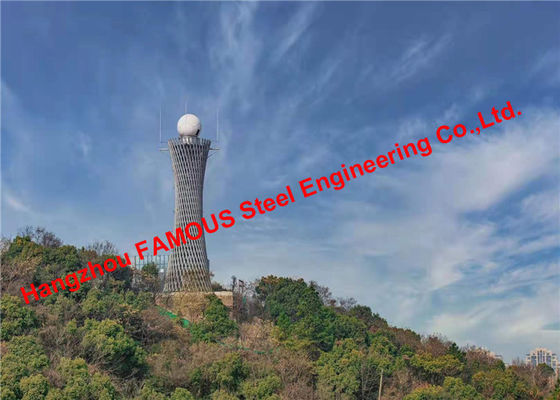 चीन अनुकूलित उच्च परिशुद्धता पूर्वनिर्मित इस्पात संरचना रडार मौसम टॉवर निर्माण आपूर्तिकर्ता
