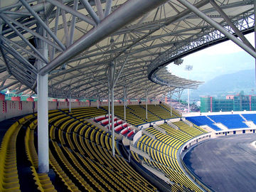 चीन स्टील पाइप पुलिंदा अपनाया इस्पात संरचना Fabrications बड़े स्पैन स्टेडियम आपूर्तिकर्ता