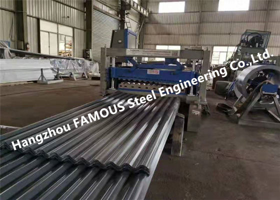 चीन 180 टन जस्ती रंग स्टील शीट और Q345b स्टील संरचना सदस्य आपूर्तिकर्ता