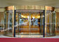 होटल या शॉपिंग मॉल लॉबी के लिए आधुनिक विद्युत रिवलिंग ग्लास फैसाडे दरवाजे आपूर्तिकर्ता