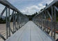 200 प्रकार स्थायी जस्ती सतह के उपचार स्टील बेली ब्रिज डबल पंक्तियों पुल आपूर्तिकर्ता