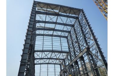 चीन Q345QD वेल्डेड एच बीम स्टील संरचना के साथ भारी स्टील स्ट्रक्चरल औद्योगिक इस्पात इमारतें आपूर्तिकर्ता