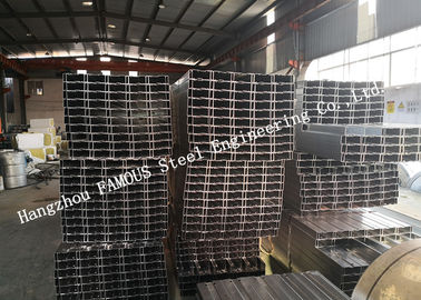 चीन C25019 C / Z आकृति जस्ती स्टील Purlins के रूप में / आवासीय भवन के लिए ANZ4600 सामग्री आपूर्तिकर्ता