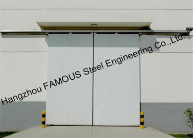 चीन अनुकूलित एल्यूमीनियम मिश्र धातु ग्लास औद्योगिक स्लाइडिंग गेराज दरवाजे पाउडर लेपित आपूर्तिकर्ता