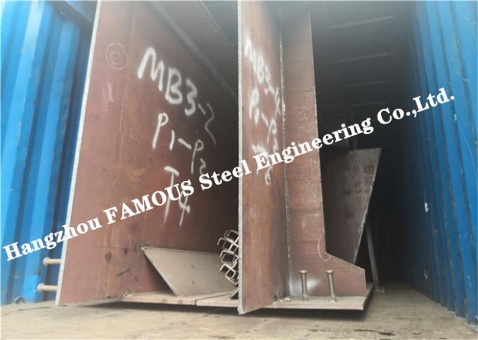 ऑस्ट्रेलिया मानक ASTM A588 कोर्टेन स्टील ट्रस ब्रिज मौसम प्रतिरोधी 0