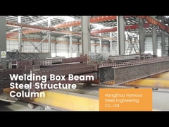 एयरपोर्ट प्री-इंजीनियरिंग बिल्डिंग स्टील बॉक्स बीम आकार 6 x 4.5 x 3.2m के साथ