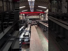 एच बीम वेल्डेड स्टील संरचना निर्माण क्रेन रनवे बेलडर गर्म लुढ़का हुआ