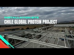 जस्ती Q355b स्टील संरचना के सदस्य निर्माण स्टील गोदाम भवन