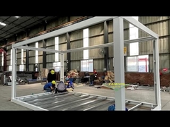 40 फीट फ्लैट पैक शिपिंग कंटेनर दो बेडरूम प्रीफैब कंटेनर हाउस