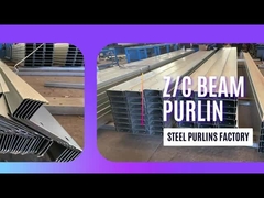 Lysaght वैकल्पिक Zeds Cees जस्ती स्टील Purlins बेल्ट AS/ANZ4600 सामग्री