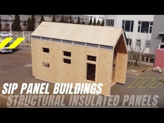 स्वचालित तापमान नियंत्रित संरचनात्मक अछूता पैनल दीवार और फर्श और छत