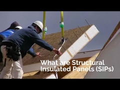 संरचनात्मक अछूता ओएसबी ईपीएस पीयू एक्सपीएस पीआईआर सैंडविच वॉल एसआईपी पैनल